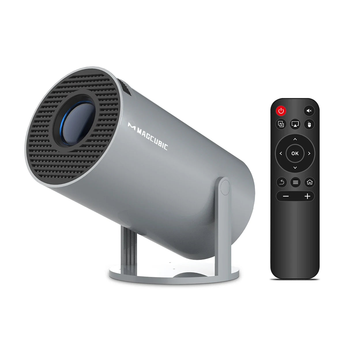 Proyector Portátil Magcubic HY300 Pro+ 8K con Android 14, Wi-Fi 6, Bluetooth 5.4 y Altavoz Hi-Fi de 5W