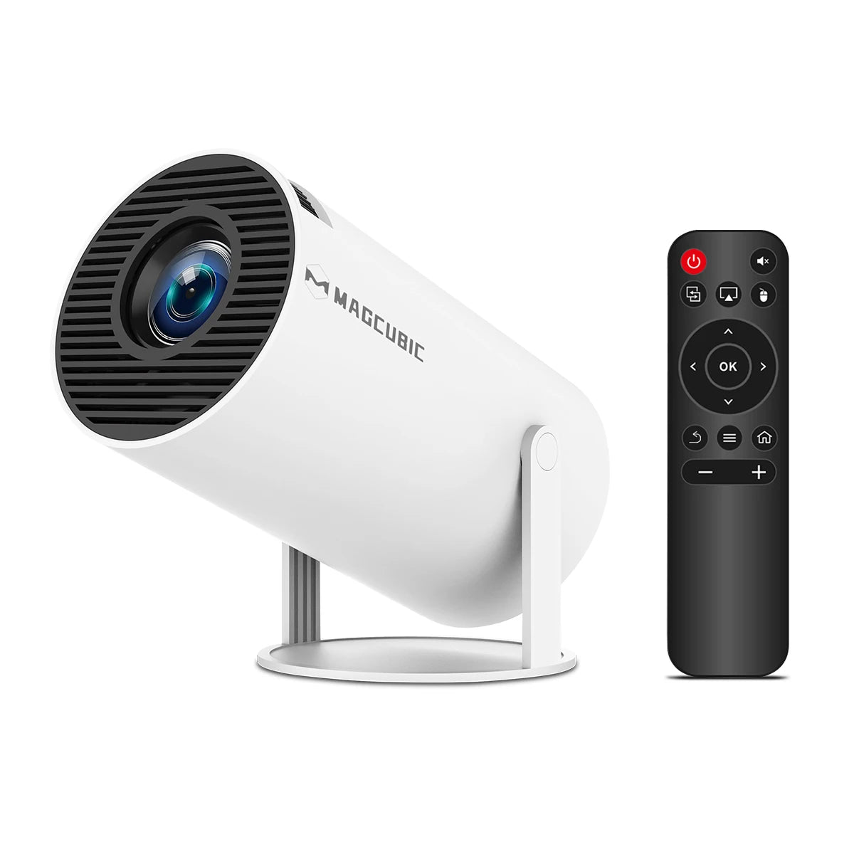 Proyector Portátil Magcubic HY300 Pro+ 8K con Android 14, Wi-Fi 6, Bluetooth 5.4 y Altavoz Hi-Fi de 5W